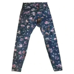 Lululemon Speed Up Tight in Rose Multi Color Activewear Leggings Sz 8 Athleisure